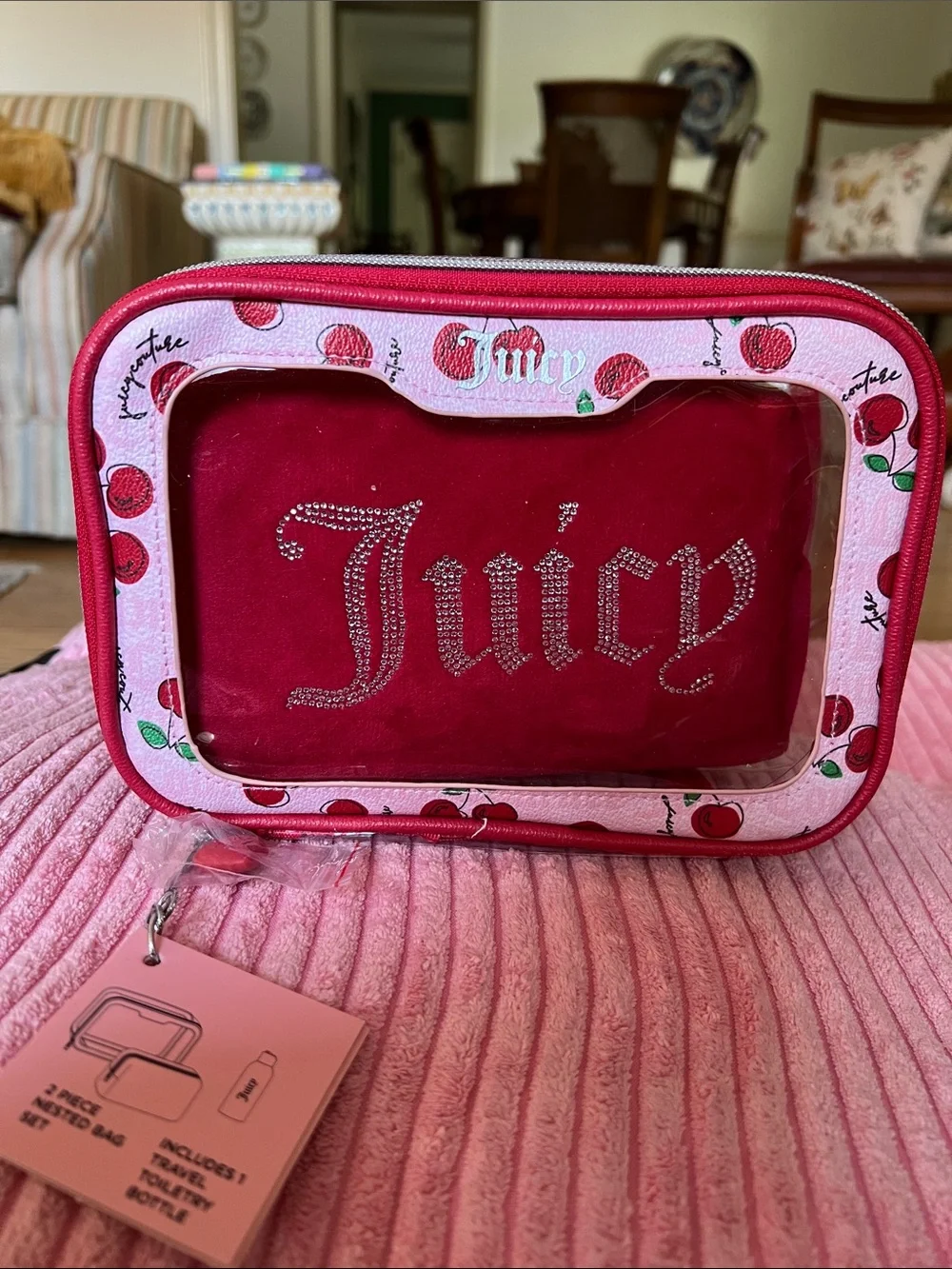 Juicy Couture Cosmetic Bag